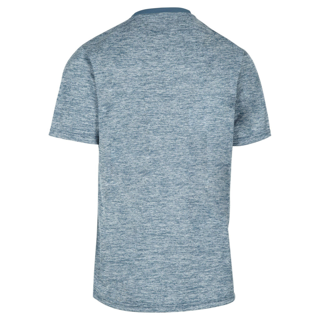 T-Shirt Gris Bleu Blanc